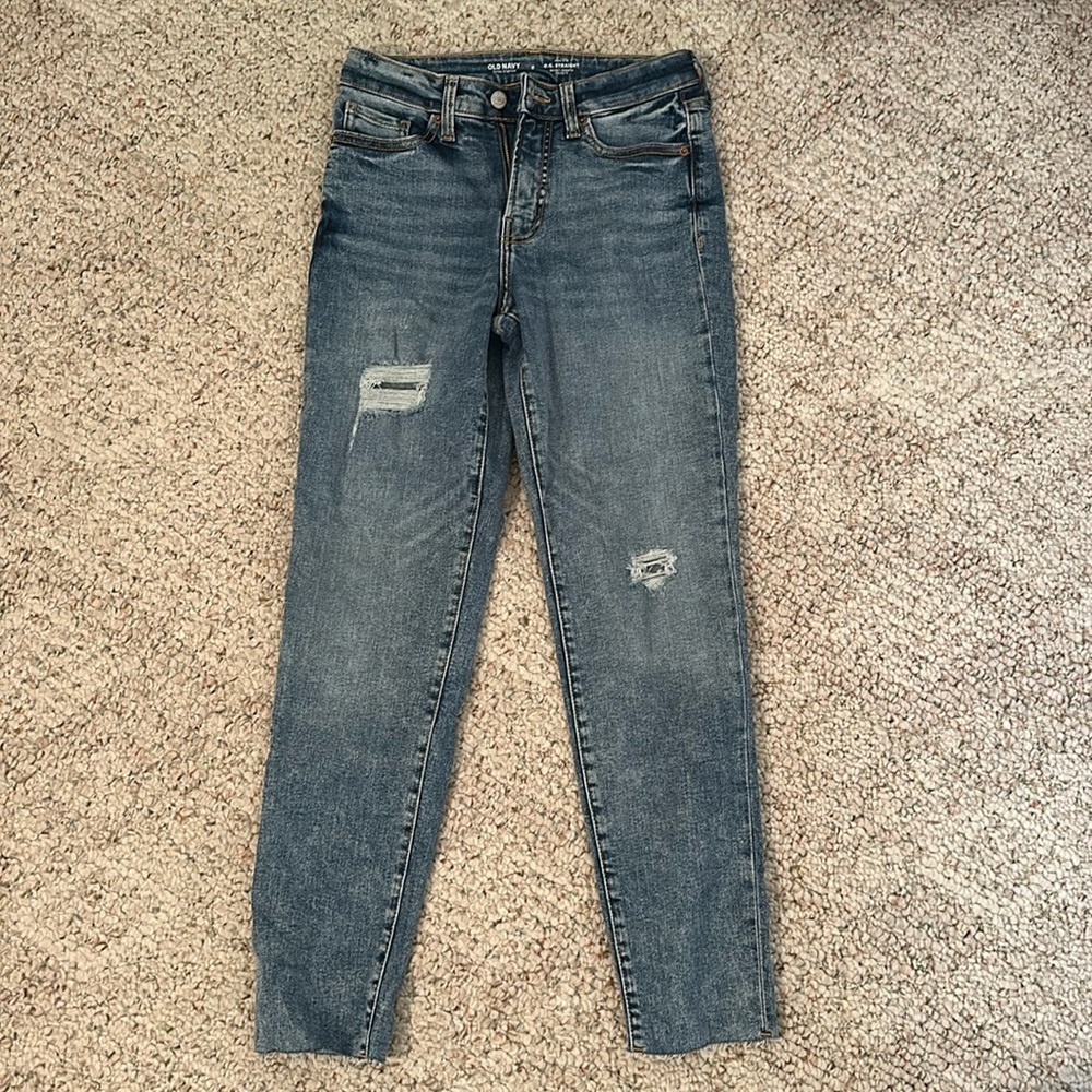 Old Navy Extra Stretch Blue Jeans.